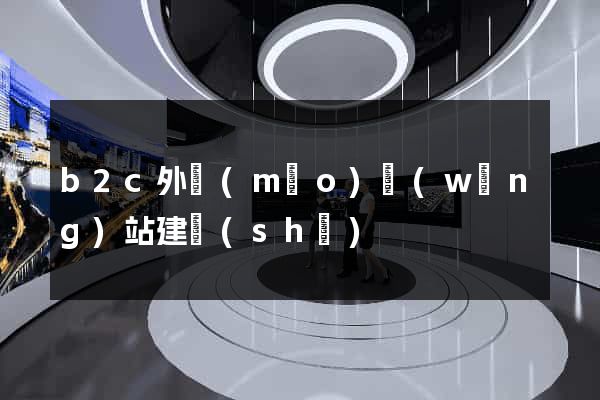 b2c外貿(mào)網(wǎng)站建設(shè)