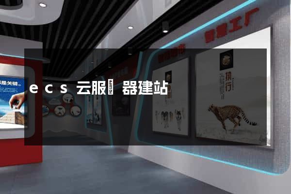 ecs云服務器建站