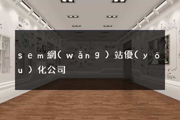 sem網(wǎng)站優(yōu)化公司