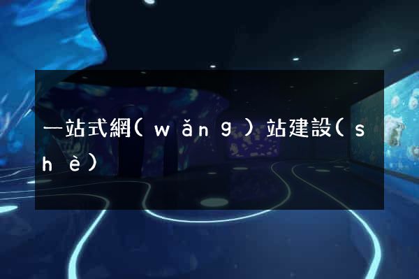 一站式網(wǎng)站建設(shè)
