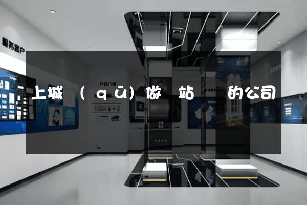 上城區(qū)做網站設計的公司