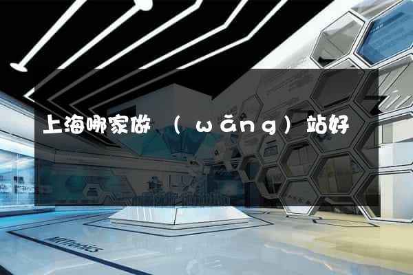 上海哪家做網(wǎng)站好