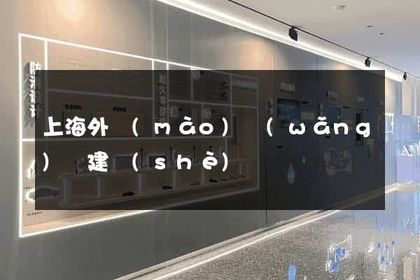 上海外貿(mào)網(wǎng)頁建設(shè)