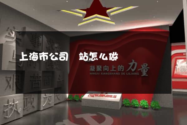 上海市公司網站怎么做