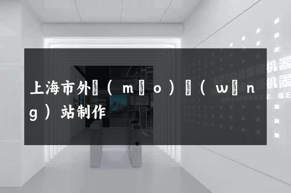 上海市外貿(mào)網(wǎng)站制作