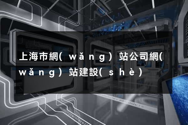 上海市網(wǎng)站公司網(wǎng)站建設(shè)