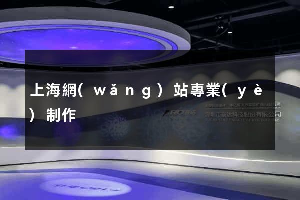上海網(wǎng)站專業(yè)制作