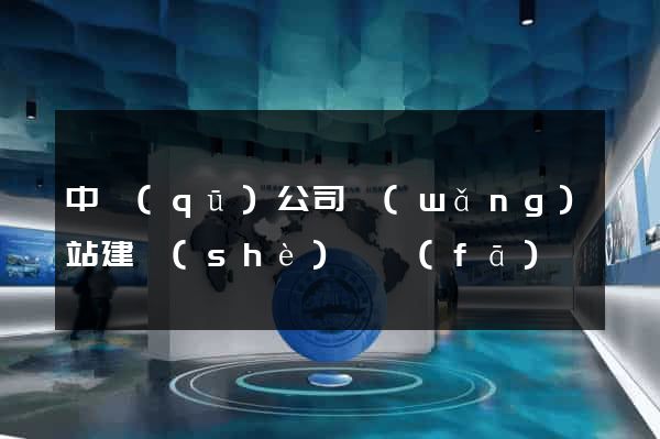 中區(qū)公司網(wǎng)站建設(shè)開發(fā)