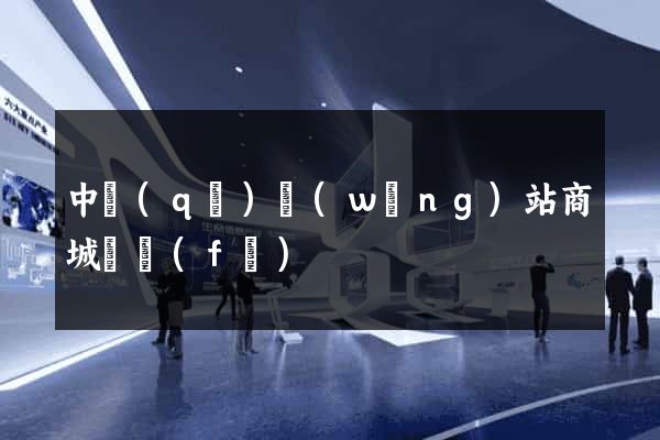 中區(qū)網(wǎng)站商城開發(fā)