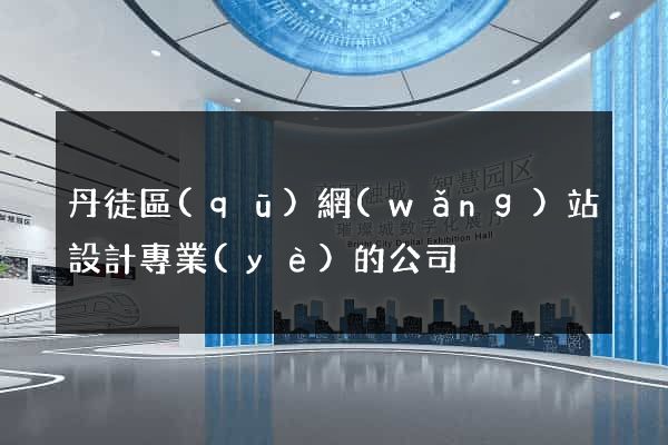 丹徒區(qū)網(wǎng)站設計專業(yè)的公司