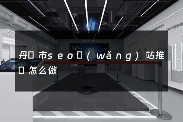 丹陽市seo網(wǎng)站推廣怎么做