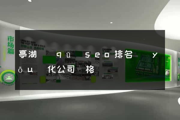 亭湖區(qū)seo排名優(yōu)化公司價格