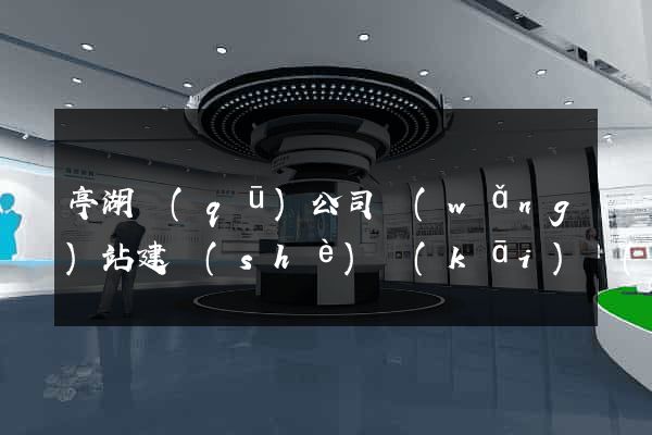 亭湖區(qū)公司網(wǎng)站建設(shè)開(kāi)發(fā)