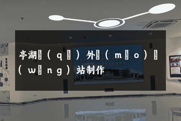 亭湖區(qū)外貿(mào)網(wǎng)站制作
