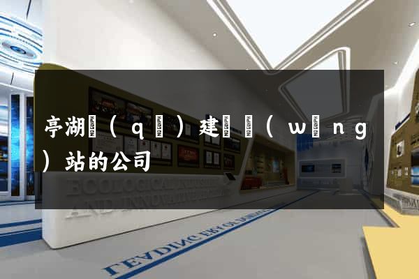 亭湖區(qū)建設網(wǎng)站的公司