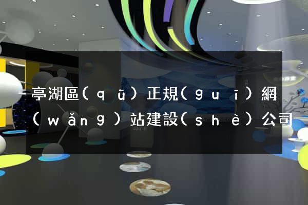 亭湖區(qū)正規(guī)網(wǎng)站建設(shè)公司
