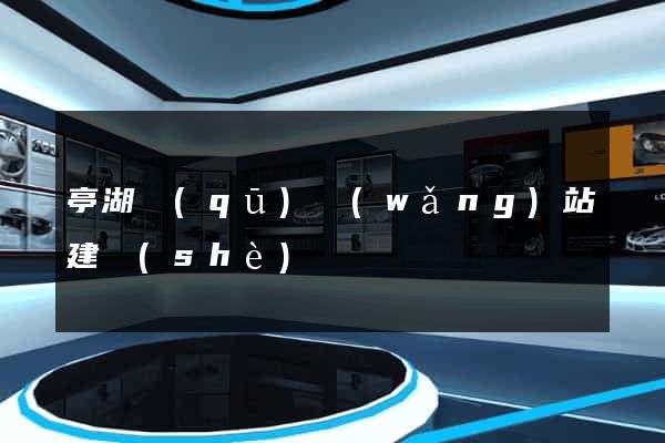亭湖區(qū)網(wǎng)站建設(shè)
