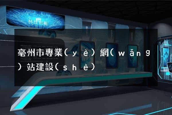 亳州市專業(yè)網(wǎng)站建設(shè)