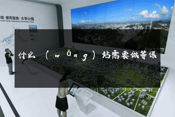 什么網(wǎng)站需要做等保