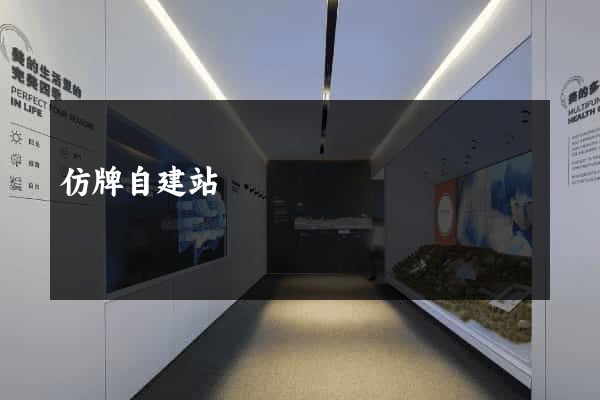 仿牌自建站