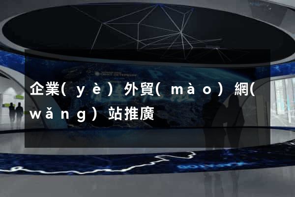 企業(yè)外貿(mào)網(wǎng)站推廣