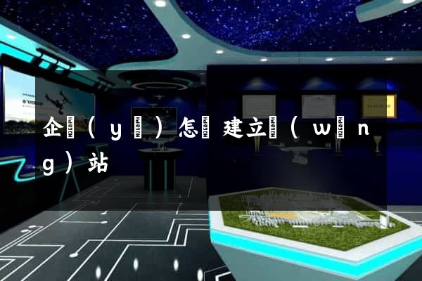 企業(yè)怎樣建立網(wǎng)站