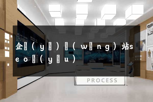 企業(yè)網(wǎng)站seo優(yōu)