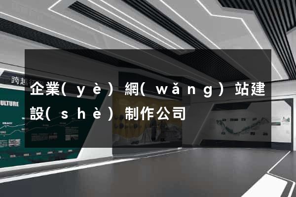 企業(yè)網(wǎng)站建設(shè)制作公司