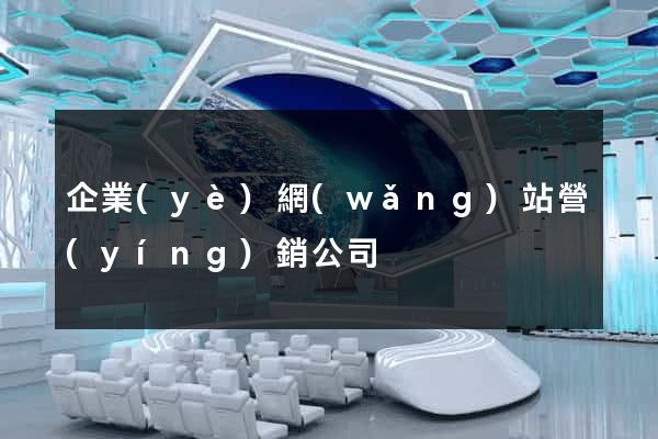 企業(yè)網(wǎng)站營(yíng)銷公司