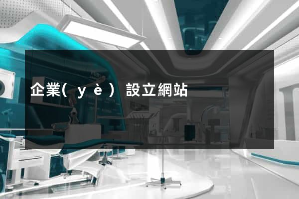 企業(yè)設立網站