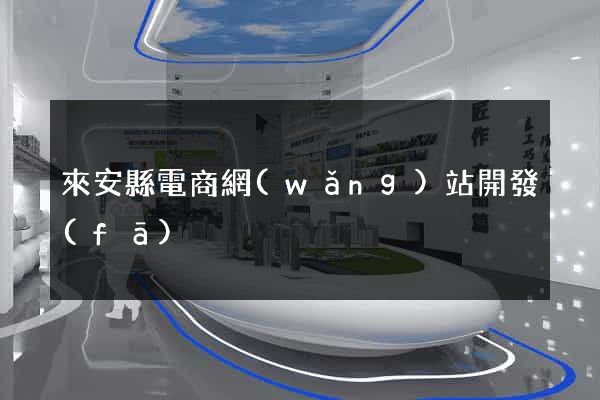 來安縣電商網(wǎng)站開發(fā)
