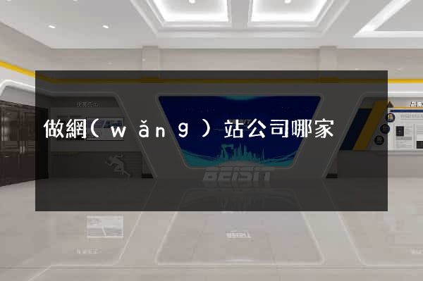 做網(wǎng)站公司哪家