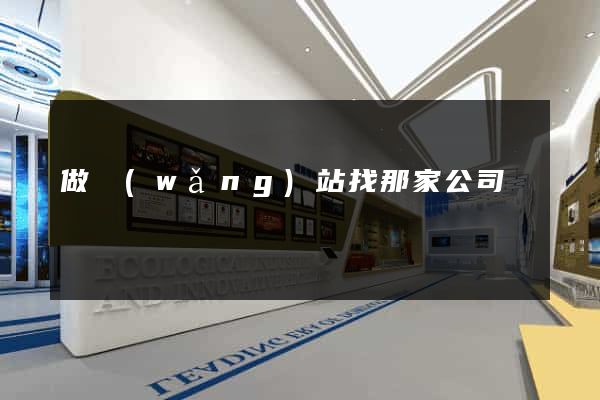 做網(wǎng)站找那家公司