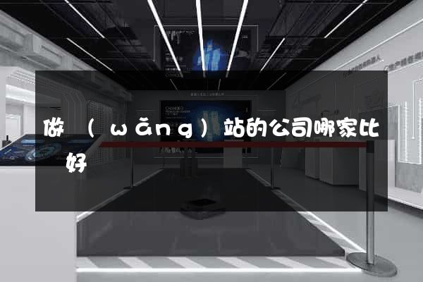 做網(wǎng)站的公司哪家比較好