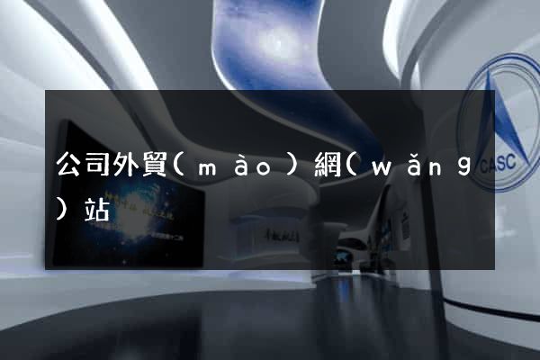 公司外貿(mào)網(wǎng)站