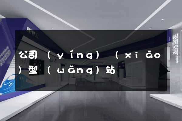 公司營(yíng)銷(xiāo)型網(wǎng)站