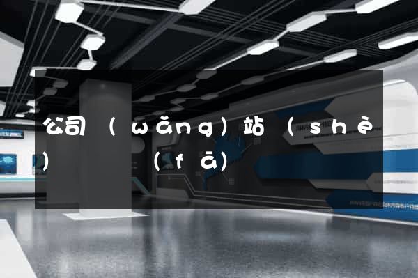 公司網(wǎng)站設(shè)計與開發(fā)