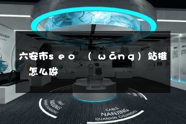 六安市seo網(wǎng)站推廣怎么做