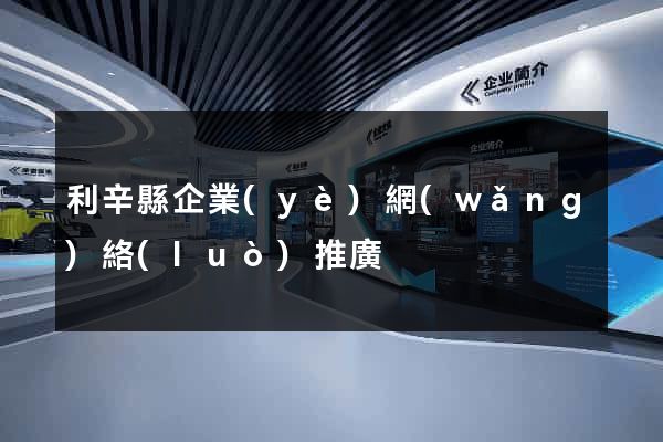 利辛縣企業(yè)網(wǎng)絡(luò)推廣