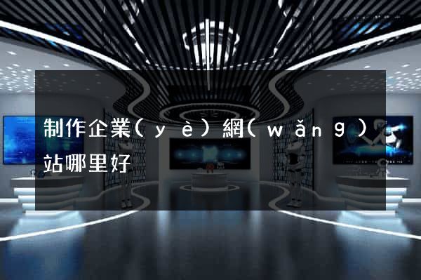制作企業(yè)網(wǎng)站哪里好