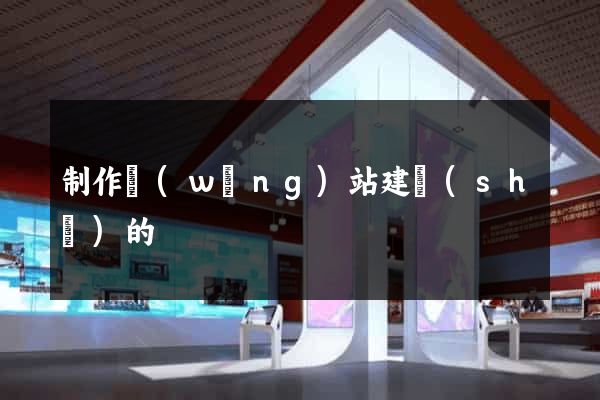 制作網(wǎng)站建設(shè)的