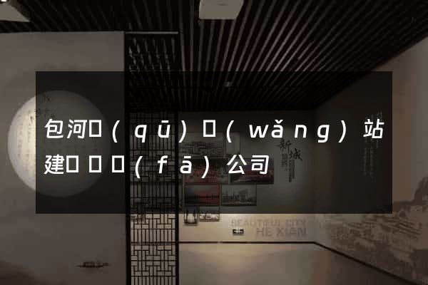 包河區(qū)網(wǎng)站建設開發(fā)公司