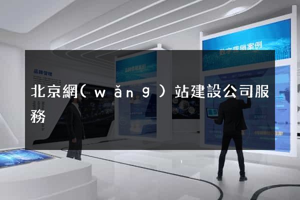 北京網(wǎng)站建設公司服務
