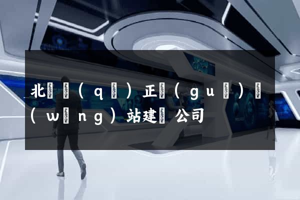 北侖區(qū)正規(guī)網(wǎng)站建設公司