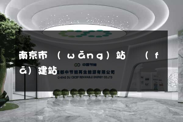 南京市網(wǎng)站開發(fā)建站