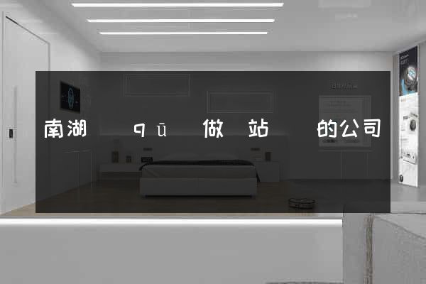 南湖區(qū)做網站設計的公司