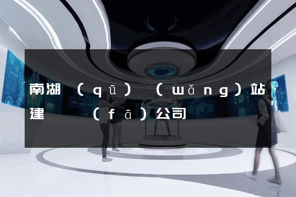 南湖區(qū)網(wǎng)站建設開發(fā)公司