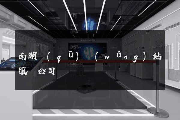 南湖區(qū)網(wǎng)站服務公司