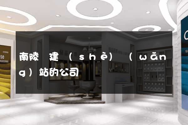南陵縣建設(shè)網(wǎng)站的公司