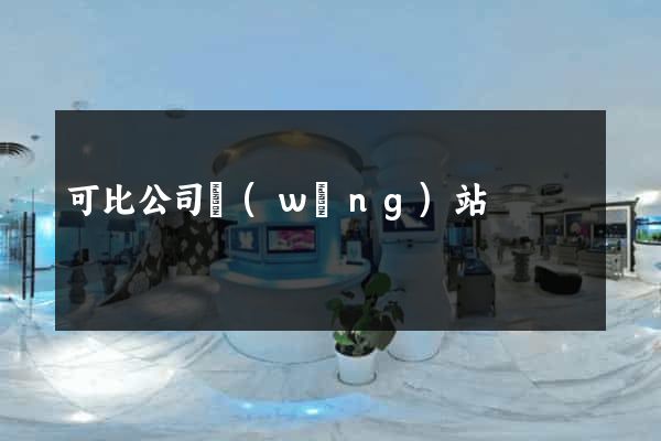 可比公司網(wǎng)站